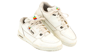 A Classic Pair of Apple-Branded Sneakers Just Sold For Almost $10,000